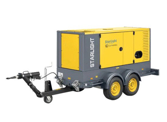 移動(dòng)拖車(chē)發(fā)電機(jī)組