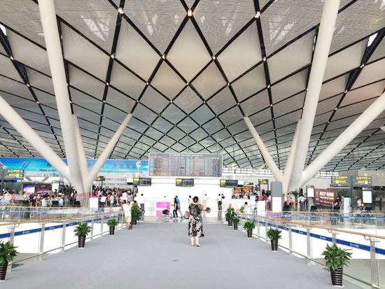 幕墻工程-南寧機場二號航站案例